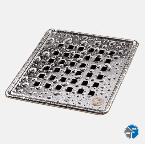 Eurodesauge Kit Premium 110x110mm Bright Inox