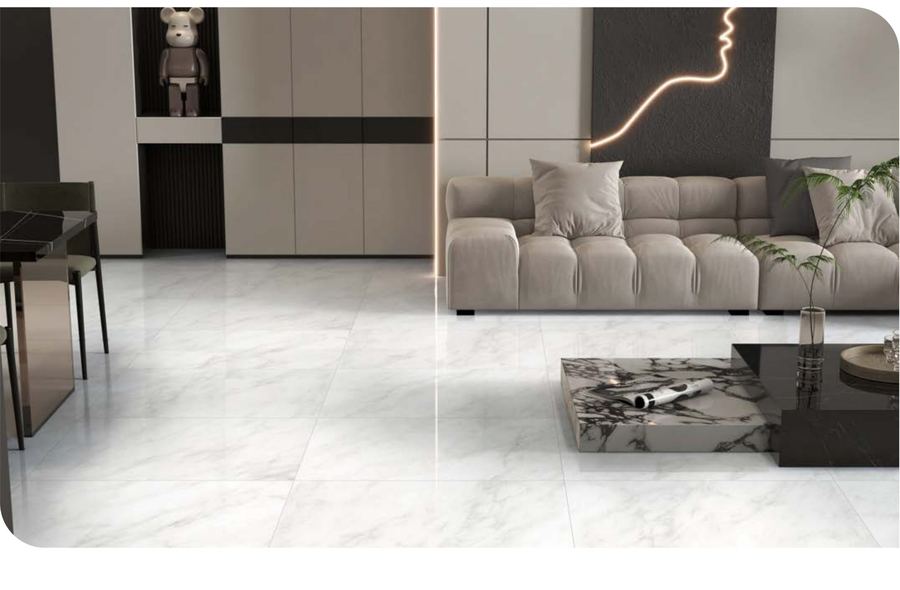 Carrara Moon White