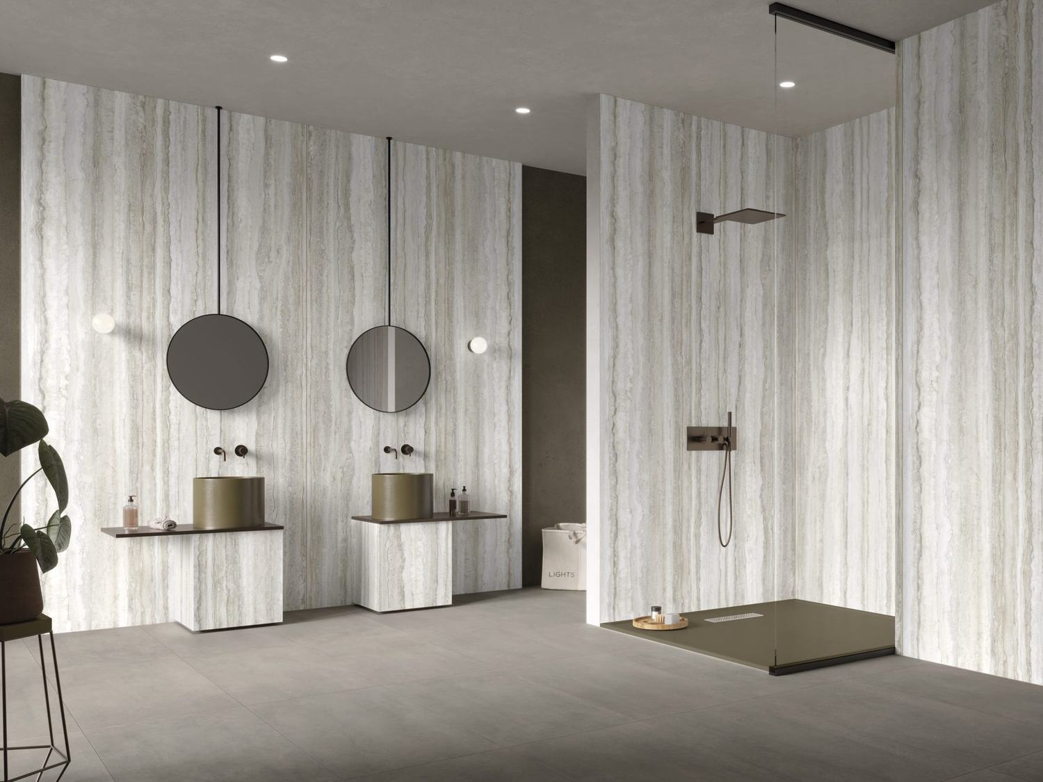 Heaven Travertino Taupe, view 1 of 3