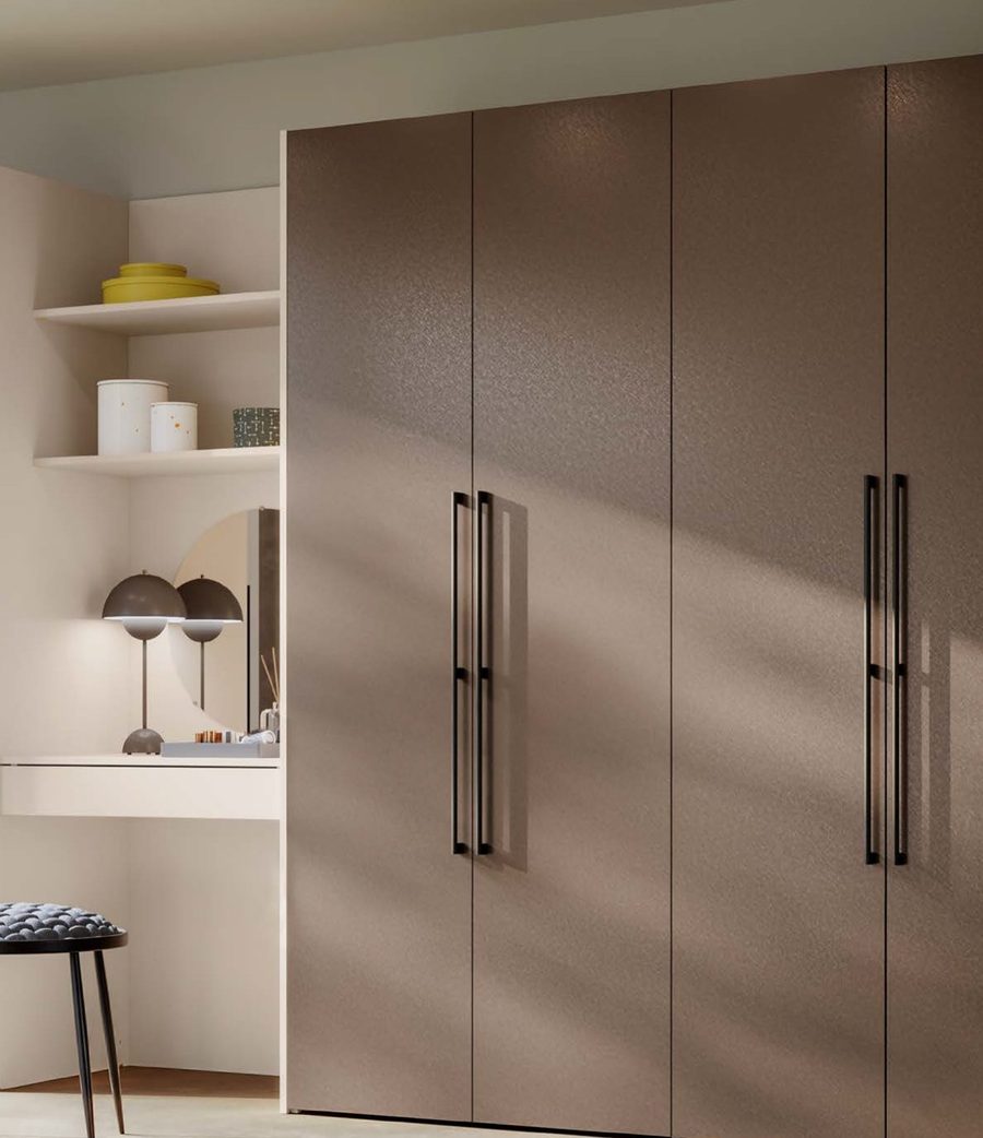 Miio Wardrobe, Bronze Textured